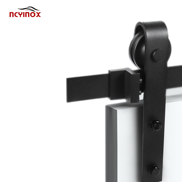 Barn Door Hardware Sliding Pulling Barn Door Roller Set for Wooden Door