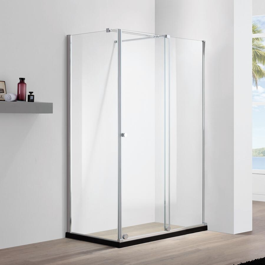 Sliding Shower Cabin Size Customized Shower Box 6mm Tempered Glass Door