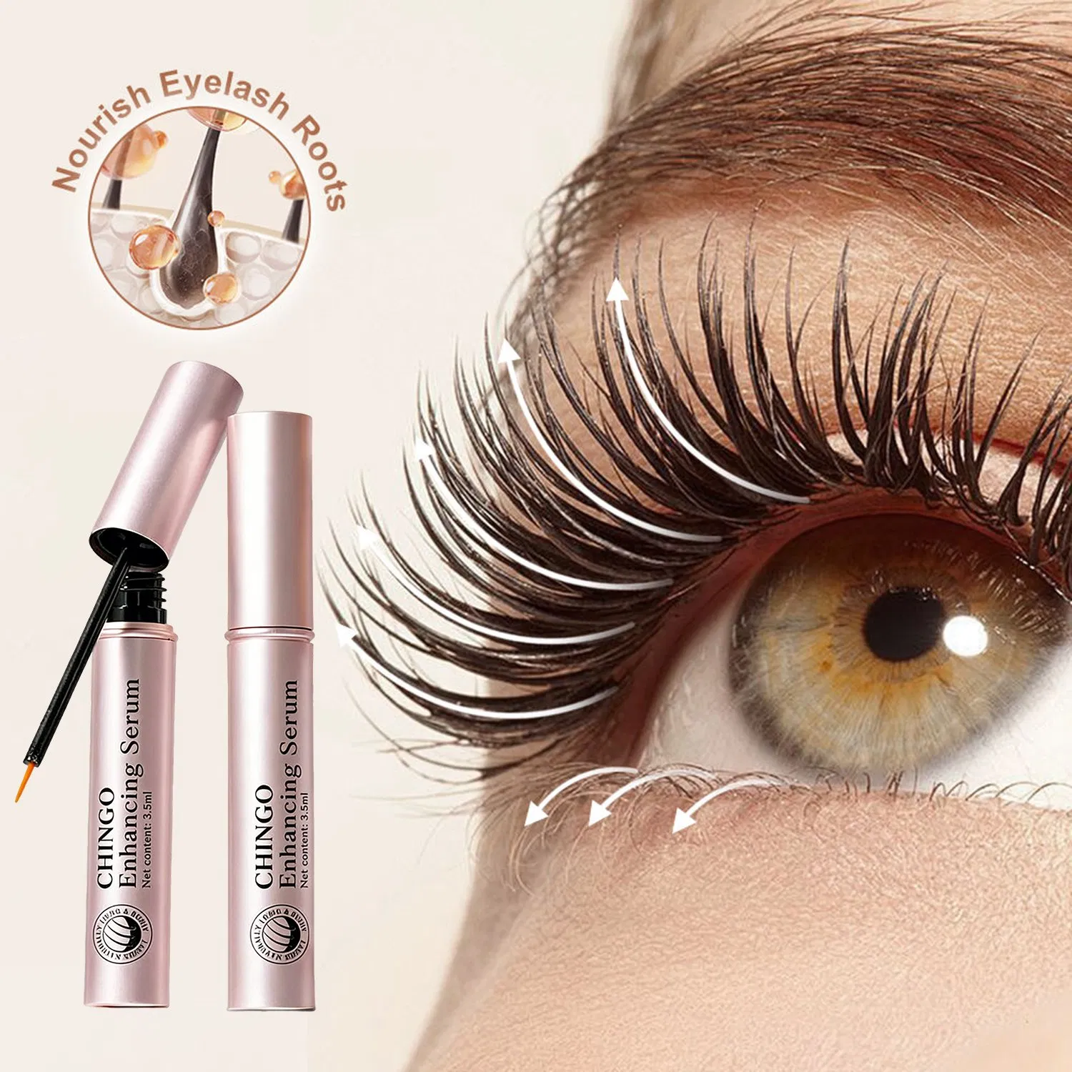 Effective Lash Boost Serum Refresh Lengthen Plump for Bright Full Lashes Daily