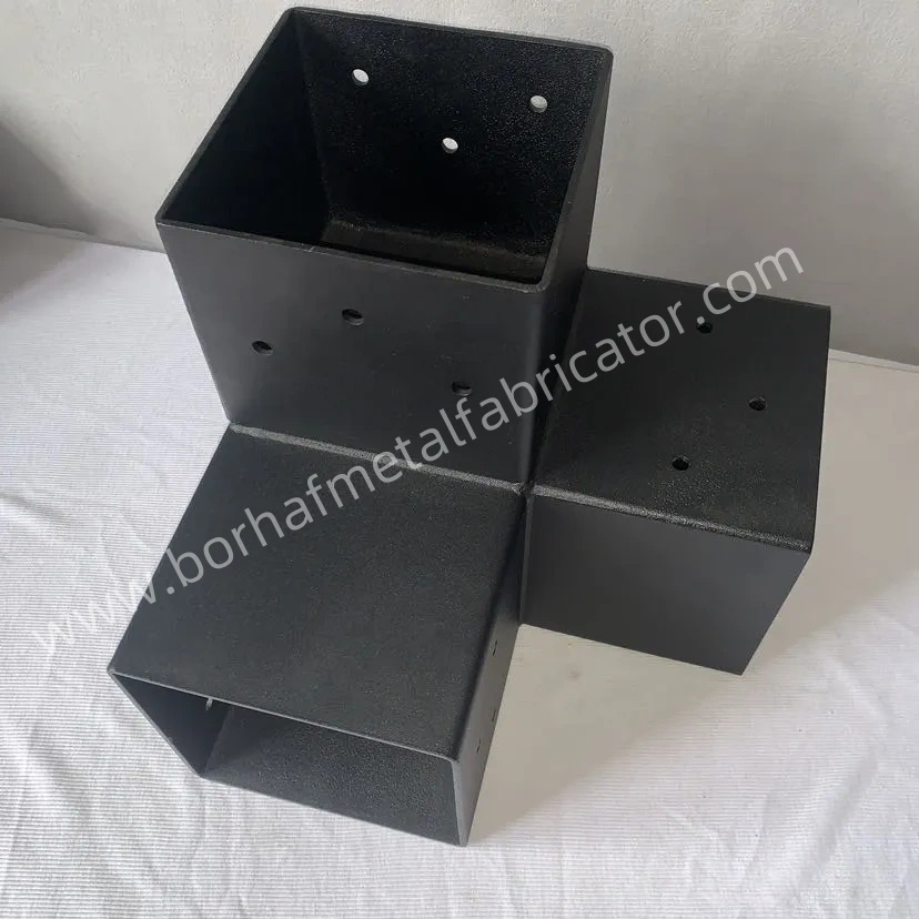 Heavy Duty Thickened Steel Corner Pergola Kits 4X4 Pergola Bracket