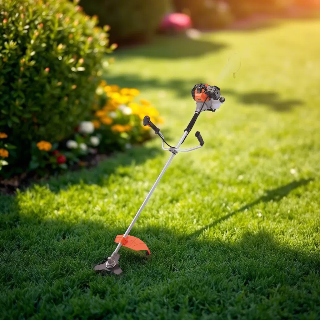 Glgw Professional Gasoline Brush Cutter 2 Stroke 43cc Petrol Powered 3t Metal Blade