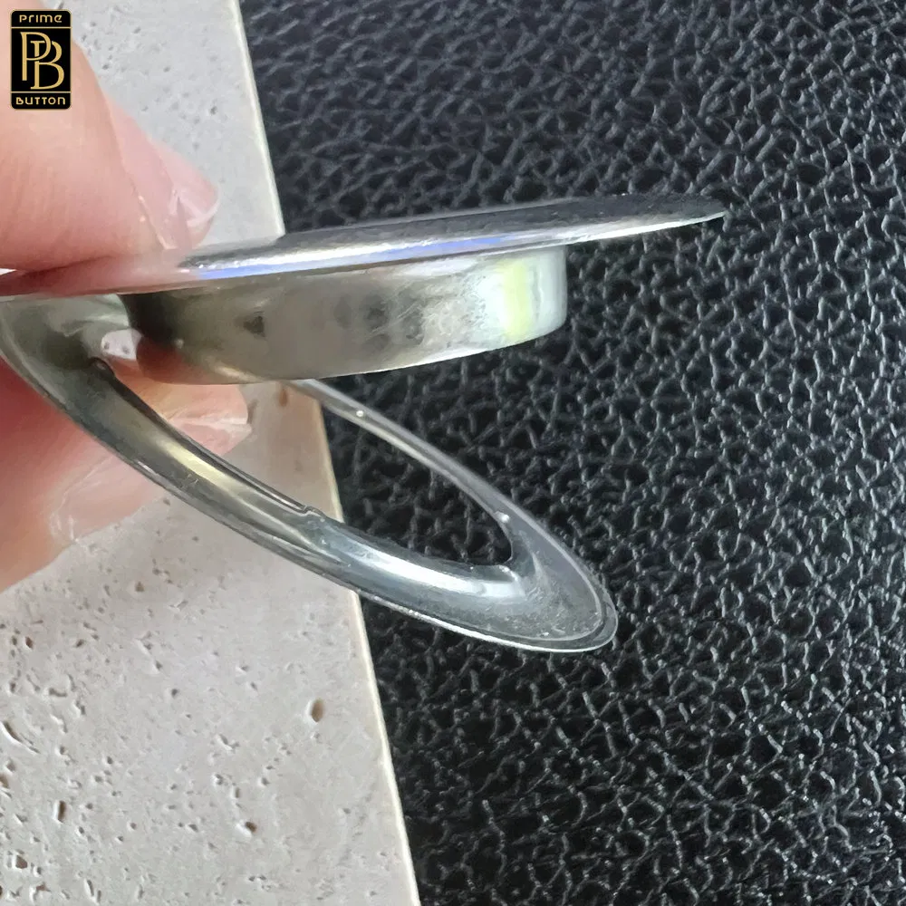 42mm Large Metal Stainless Steel Ss201 Curtain Eyelets for Curtain Rod Accessories