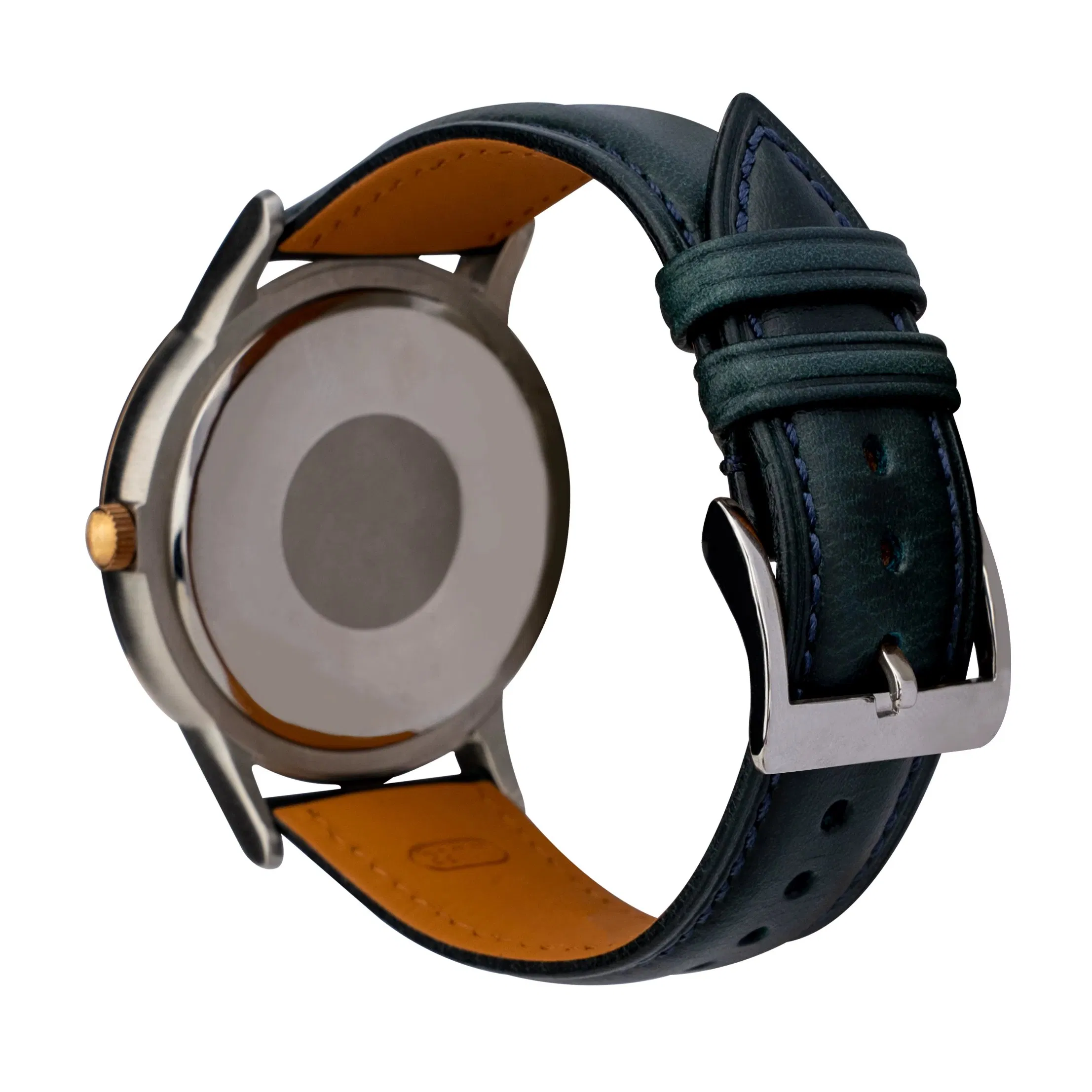 Sublimation Genuine Leather 20/22 mm Vintage Oil Wax Calf Leather Watch Strap/Band