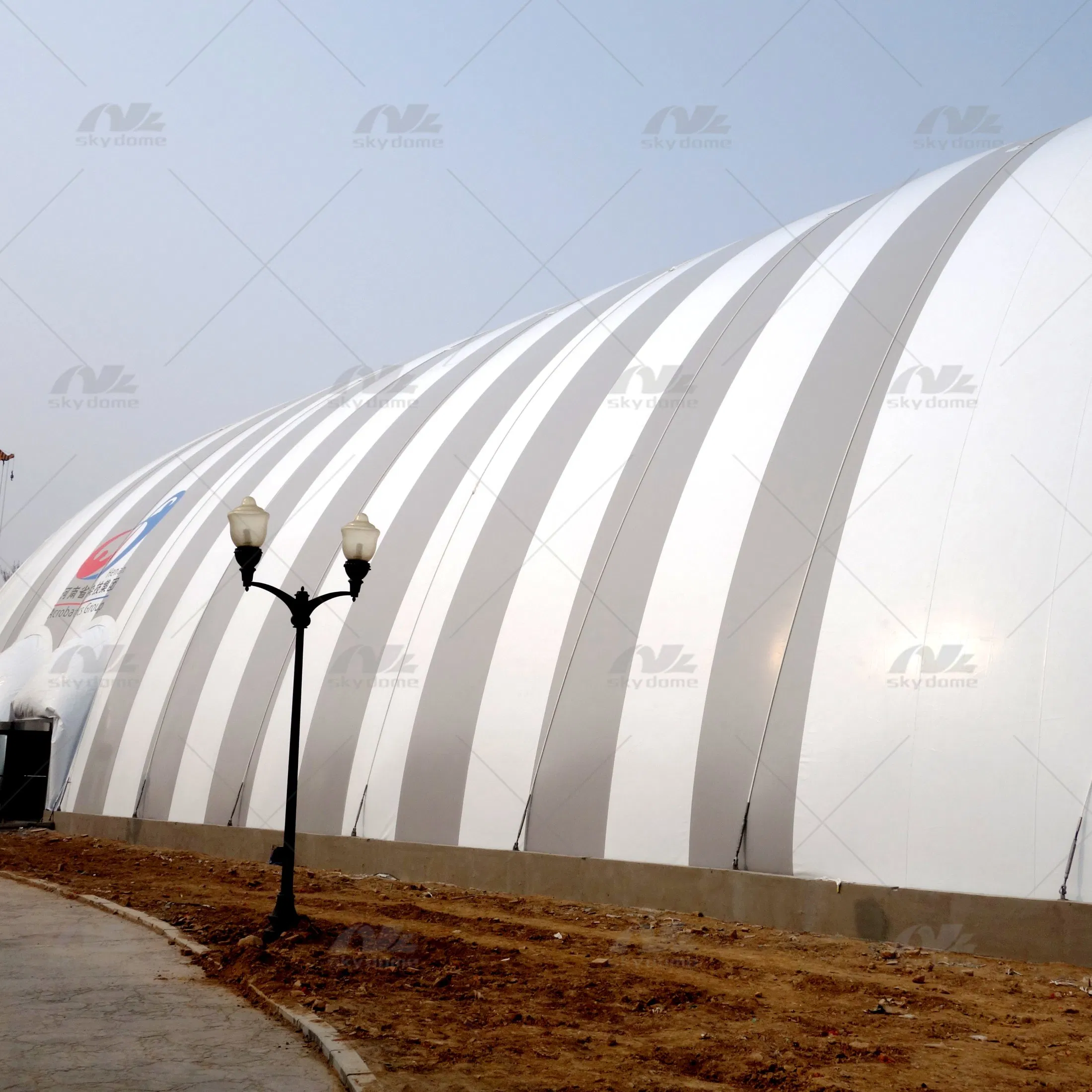 Special Air Supported Structure Domes for Acrobatics Performance