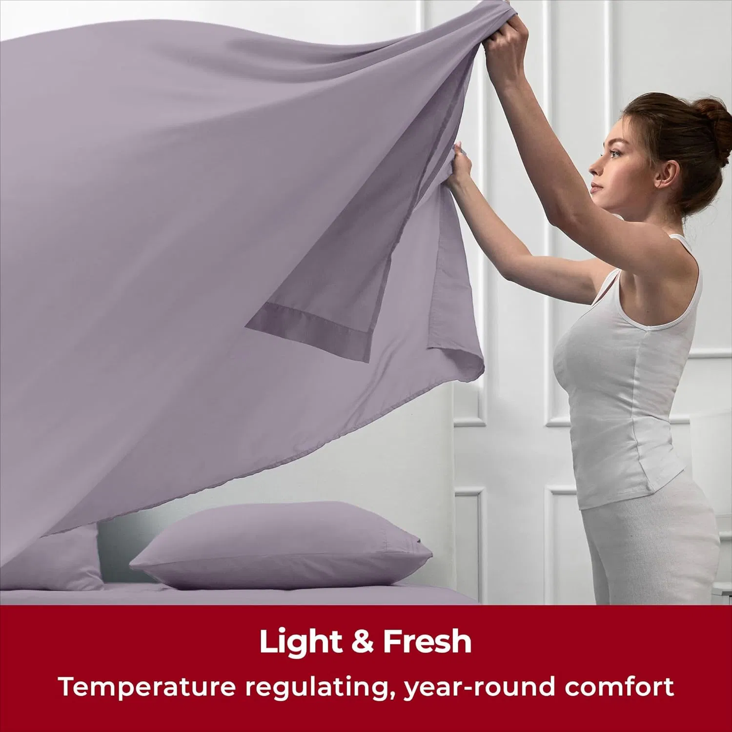Ultra-Breathable Cooling Queen Bed Sheets for Ultimate Comfort