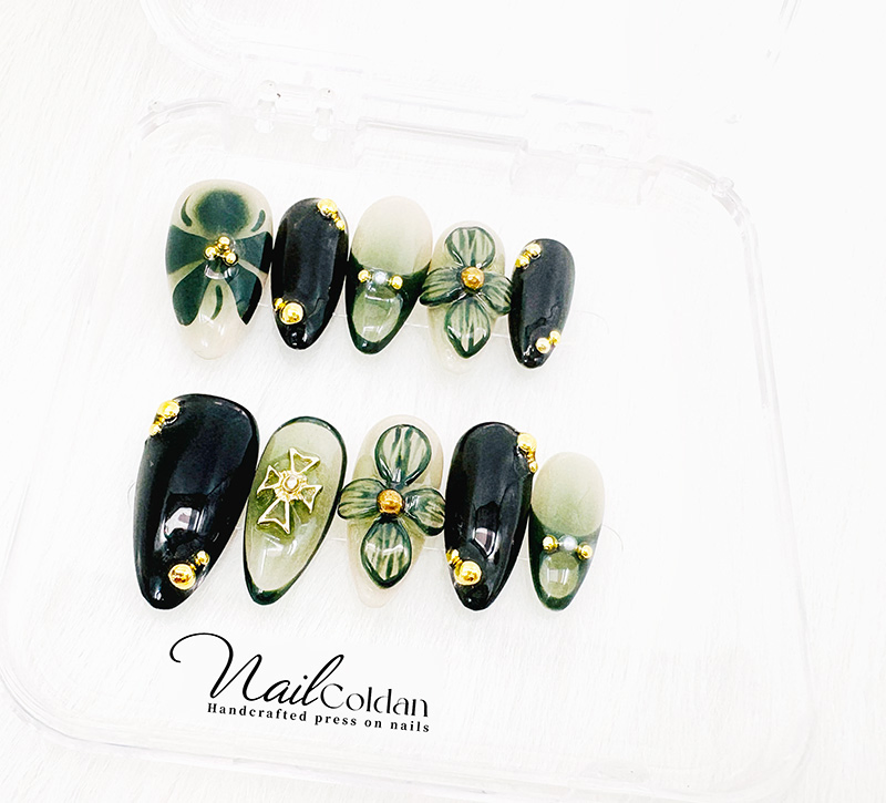 Luxury Nail Art Series Afternoon Mocha Hetian Jade