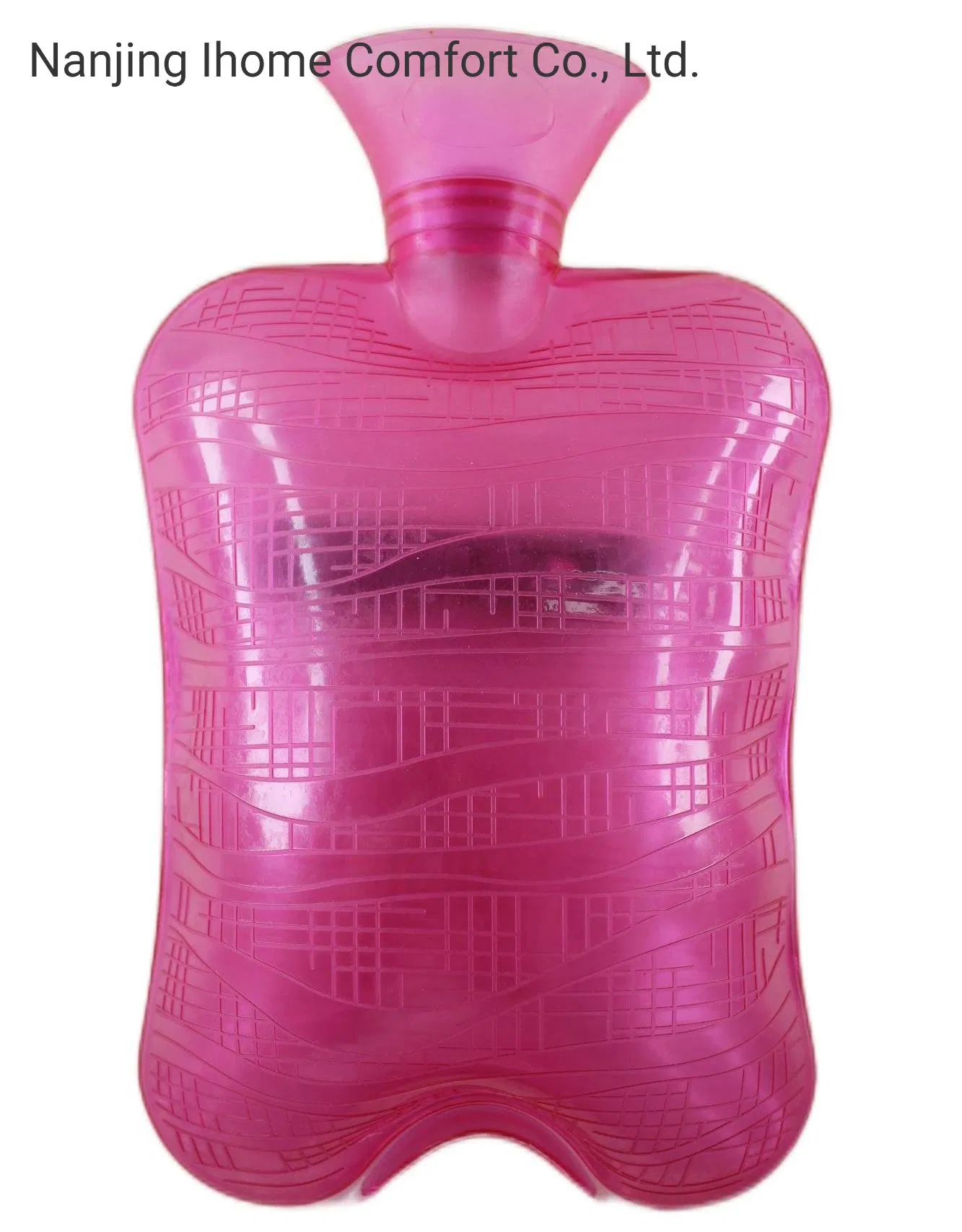 New Design 1500ml 2000ml PVC Hot Water Bottle Bag Reusable for Neck and Shoulder Pain Relief