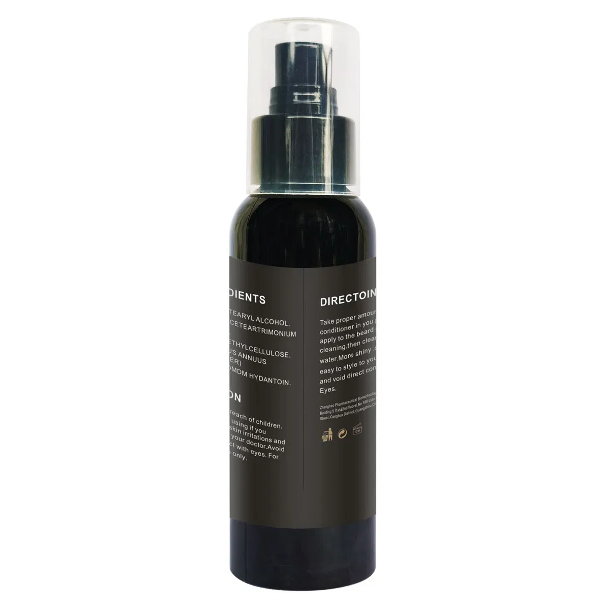 Private Label Custom 2 in 1 Beard Shampoo and Conditioner for Men Beard Wash