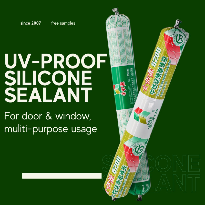 Door Window Accessories Adhesive Caulking Neutral No Smell Weatherproof Silicone