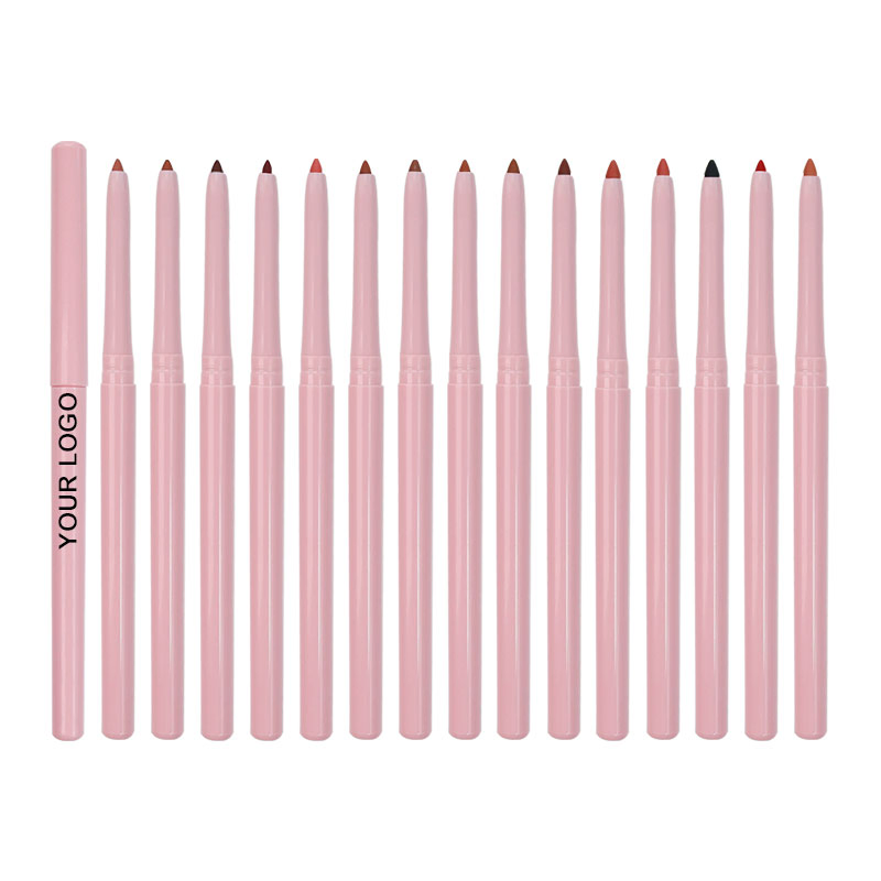 Popular Retractable Lip Liner Nude Tube Vegan Brown Cream Lip Liner