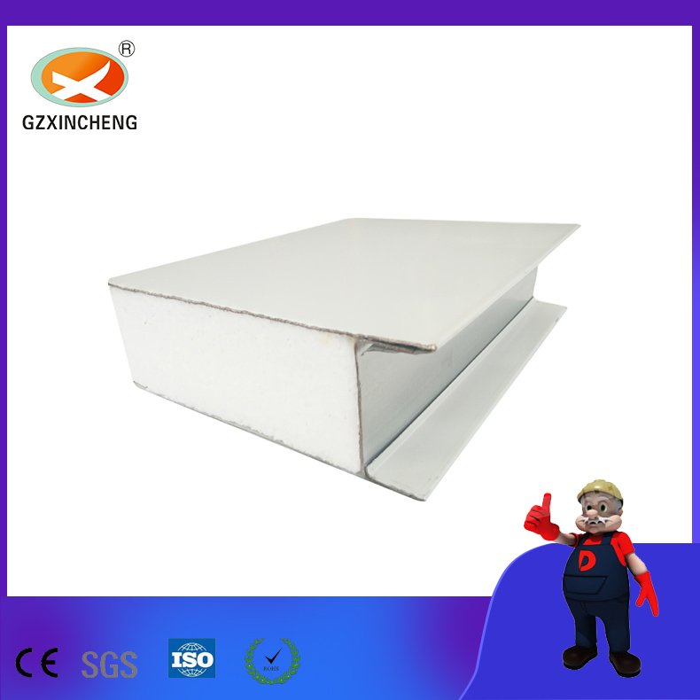 100mm Waterproof Building Material EPS Foam Sandwich Panel Wall Board