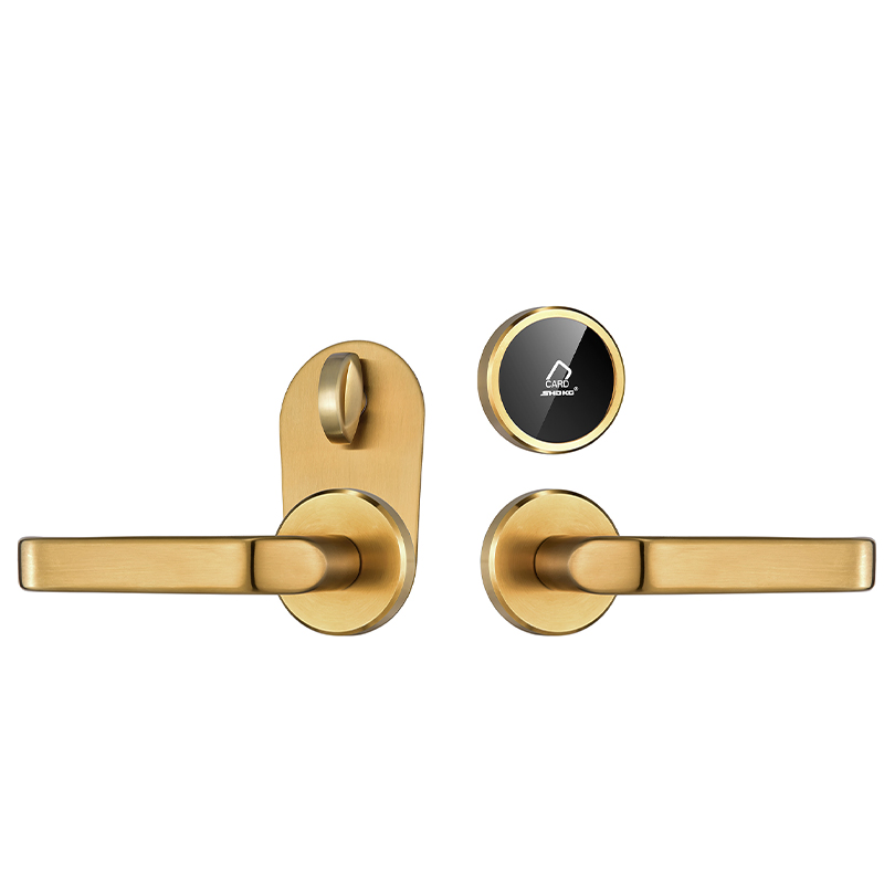 Security Protection Wooden Door Smart Hotel Lock System