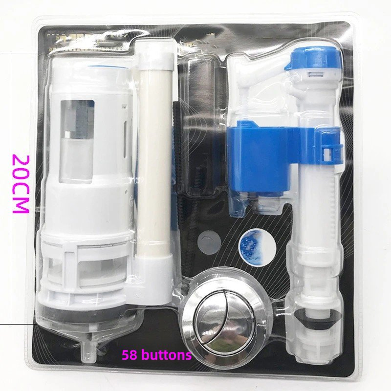 Fluor Toilet Tank Fittingsfill Flush Valvedouble Flush