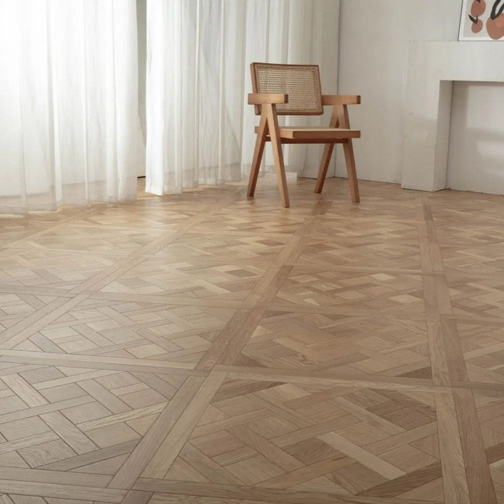 High Quality Hardwood Flooring Oak Parquet Flooring Chinese Woven Interior Solid Wood Flooring