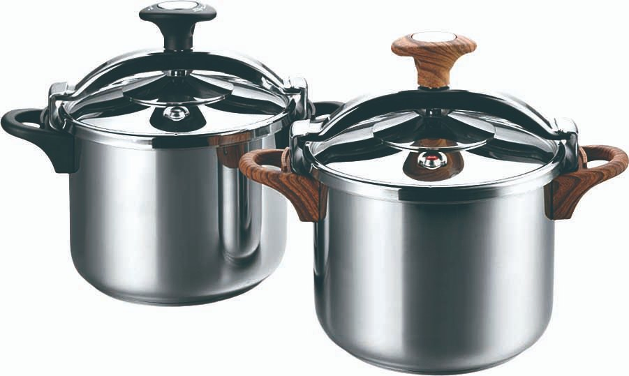 Скороварка 6 л из нержавеющей стали для газа и индукции