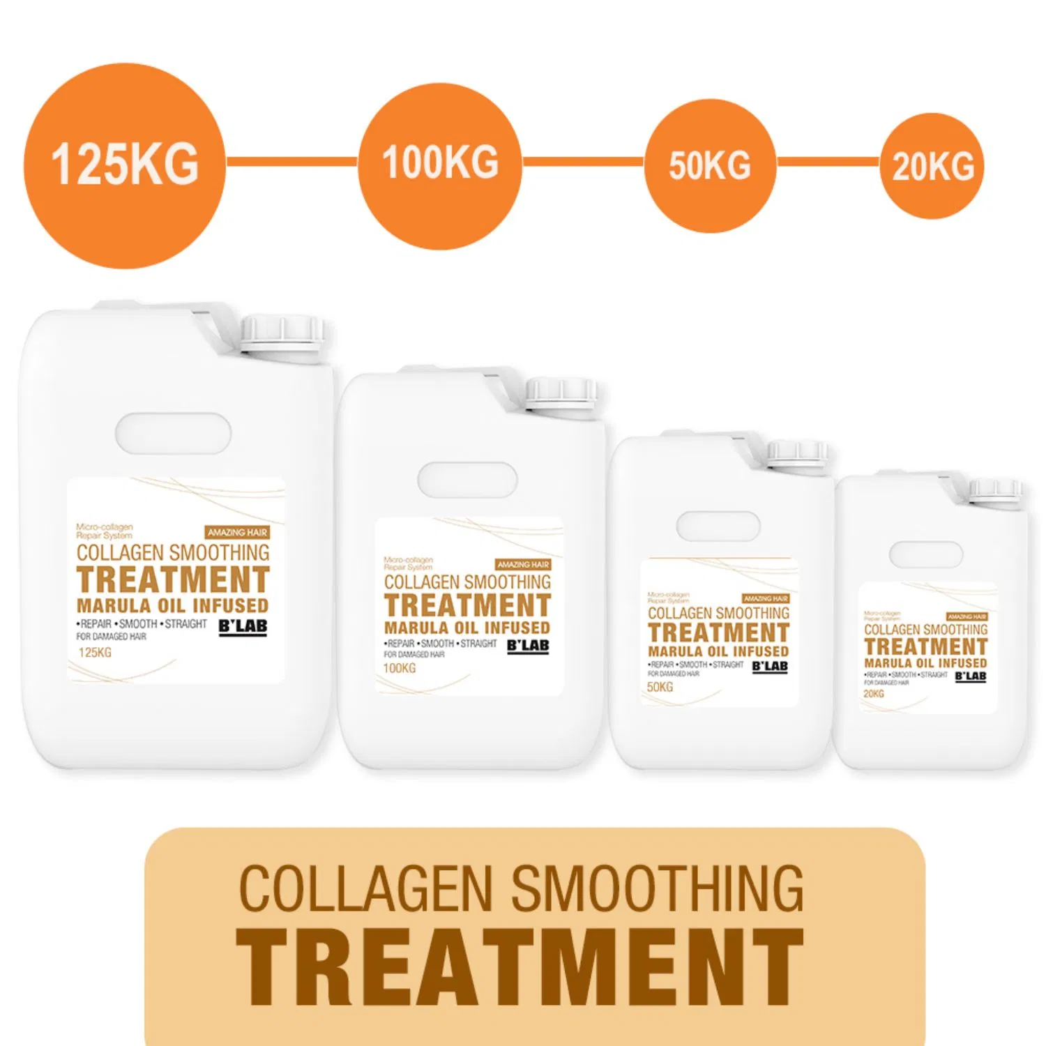 Brazilian Keratin 20kg 50kg Repair Smoothing Protein Keratin Hair Straightener Treatment Cream