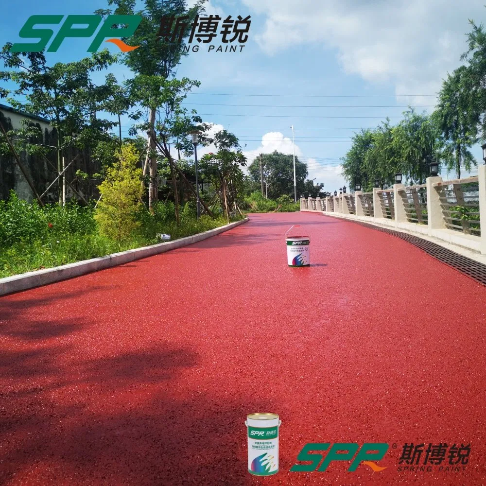 Curing Fast Asphalt Pavement Color-Changing Floor for Botanical Gardens