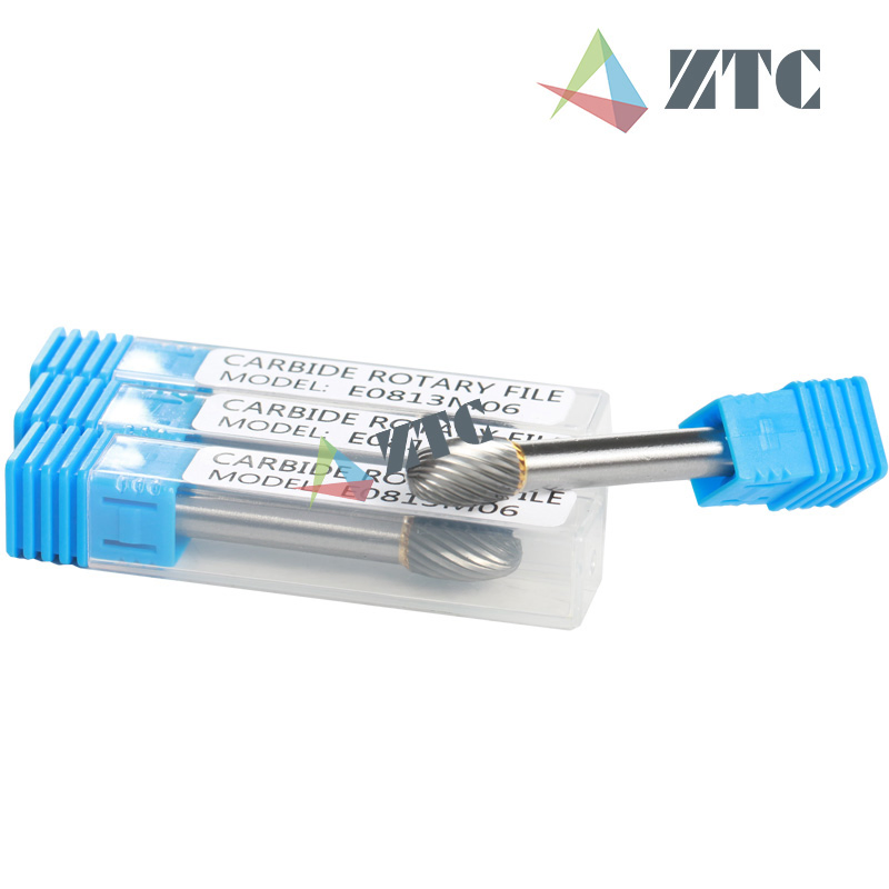 Tungsten Carbide Tools Burr Cut Style Designed for Machining Stainless Steels