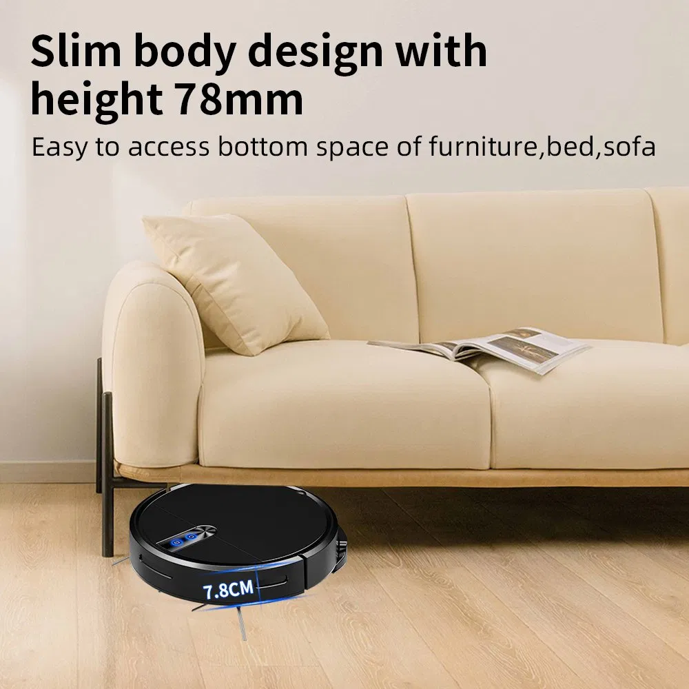 Intelligent Robot Vacuum Cleaner Controlled with Alexa and Tuya APP Auto Charging