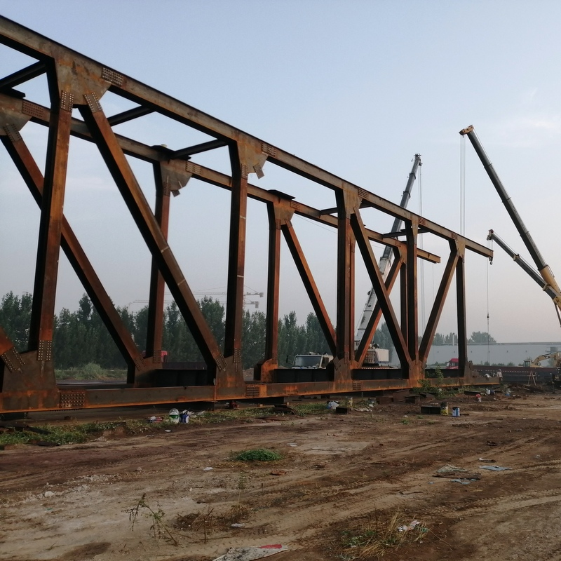 Prefabricated Steel Structure Railway Bridge Truss Bridge From China with Lower Price