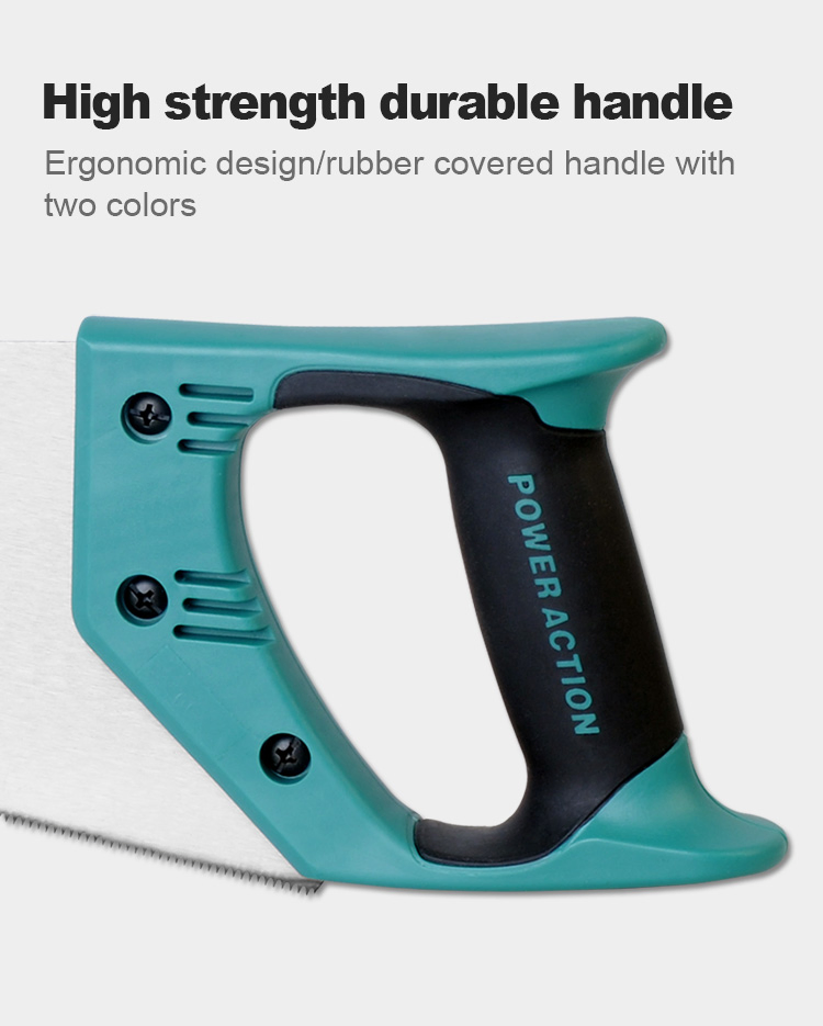 Power Action Wood Wooden Cutting Steel Hand Saw Hand Tool