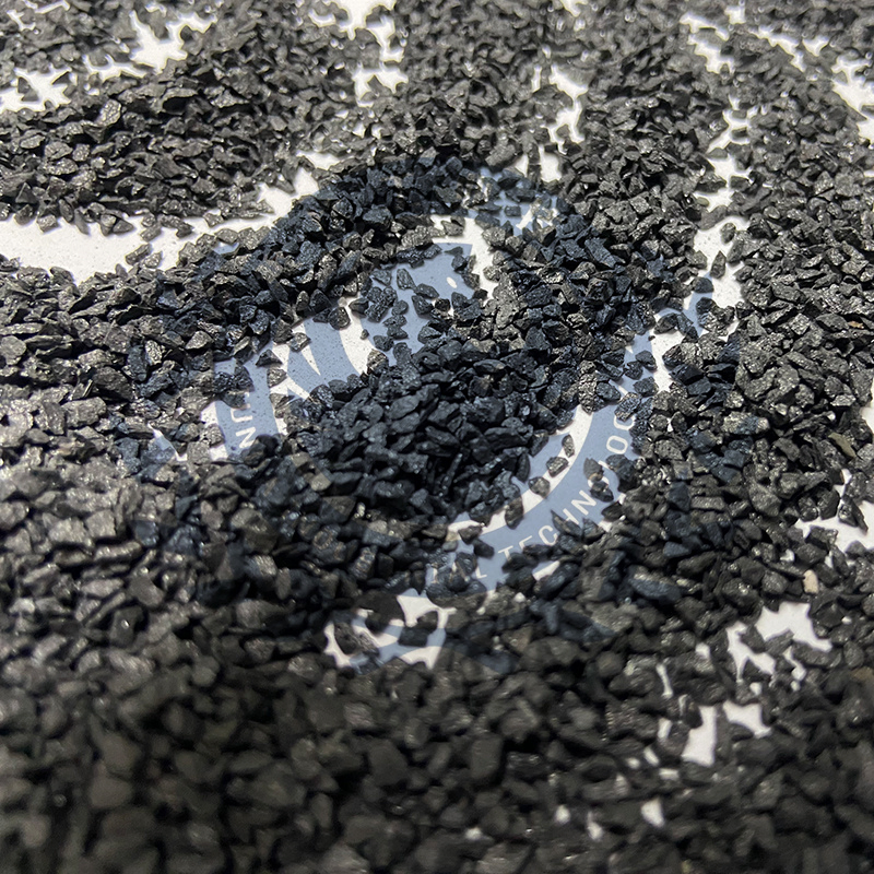 Черный электрокорунд для полировки металла и огнеупоров