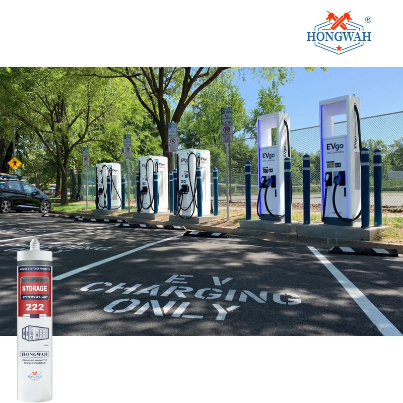 Hw-222 Silicone Sealant for EV Charging Stations – Weatherproof and High Performance for Outdoor Infrastructure