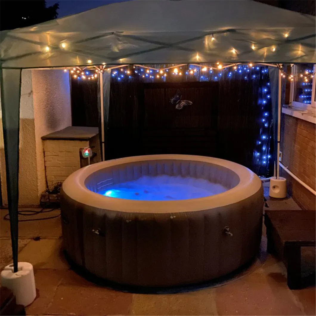 Factory Outlet Adult Portable Bathtub Single Folding Pool Inflatable Massage Bathtub