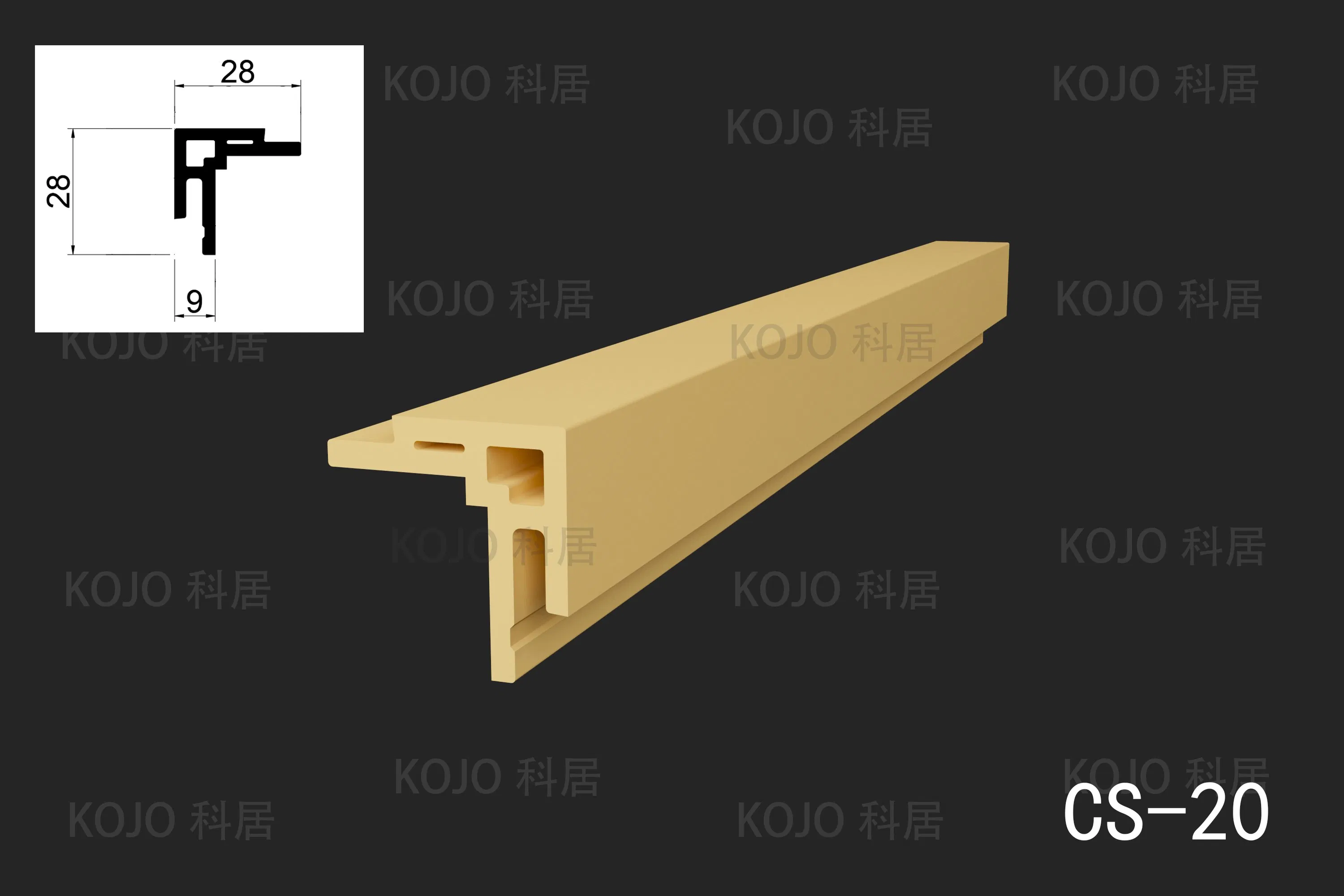 High-Quality WPC Windowsill Board for Enhanced Moisture Defense