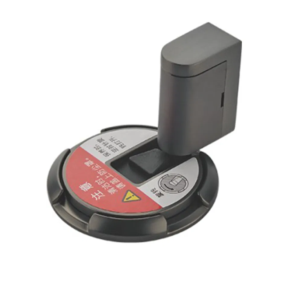 Round Ultra-Thin Invisible Floor Mounted Door Stop Wall Protector Magnetic Door Stopper
