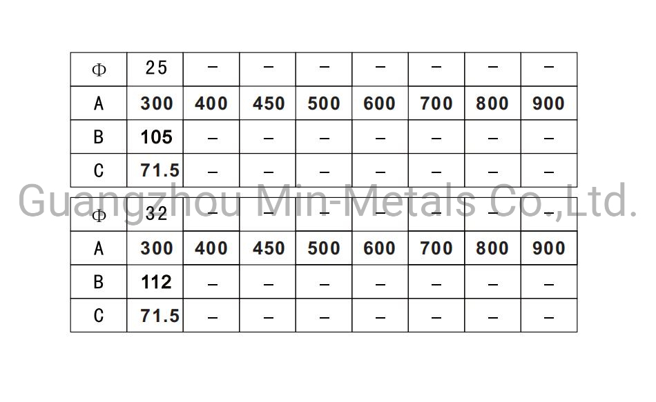 Hotel Equipment Stainless Steel Straight Handrail Safe Grab-Bar (Polished/Brushed) Mx-GB403