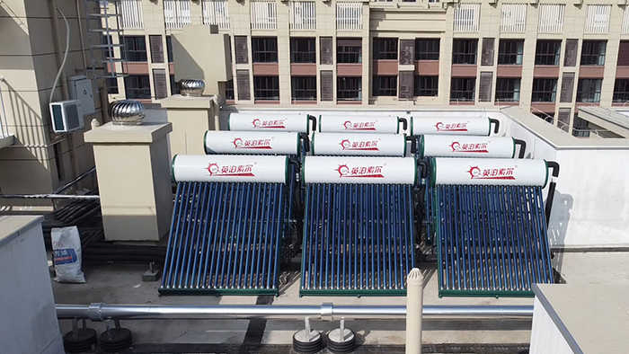 Солнечный водонагреватель Imposol 150 л с вакуумными трубками