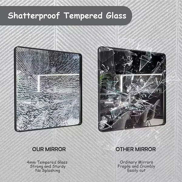 Wholesale Price 3mm~12mm Tempered Silver/Aluminum Float Big Size Mirror Glass for Wall Mirrors Bathroom Dance Studio Hotel