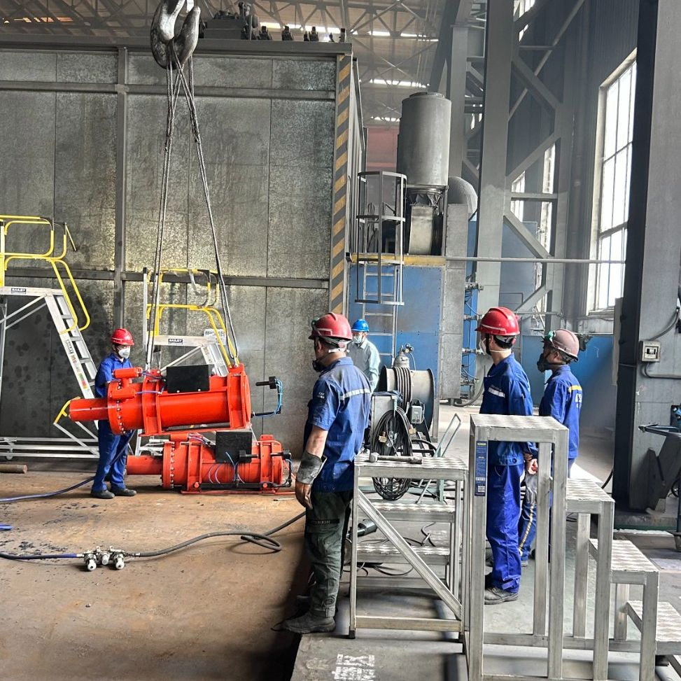 Пневматический молоток для дегазации алюминиевых сплавов PLE-2000