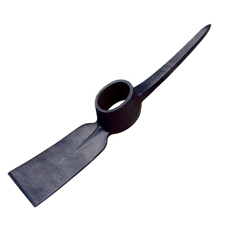 Agricultural Tools Rolling Forged Rail Steel Pickaxe Digging Pickaxe