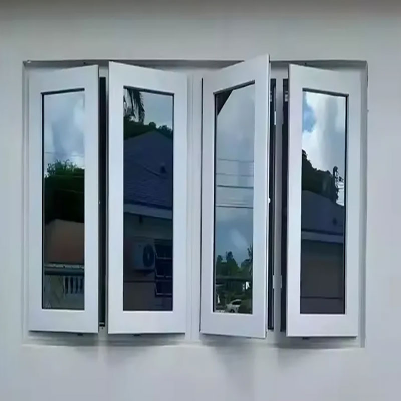 European Style Customized UPVC Casement Vinyl Windows for Villa