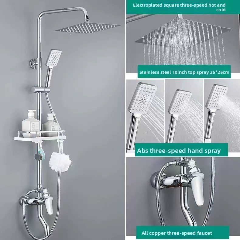 Chaozhou Origin High-Quality Rental Shower Head Set for Apartments