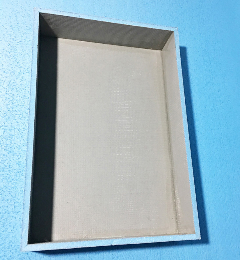 Customizable Foam Board for Rigid Insulation Shower Niche Installation