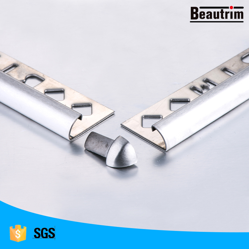 Stainless Steel Premium 6mm 8mm Tile Edge Trim