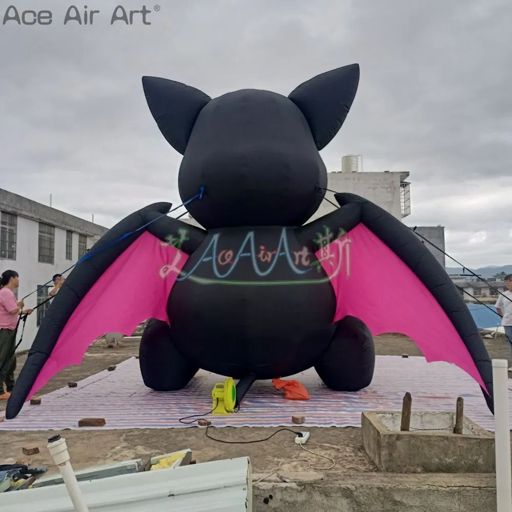 Outdoor Inflatable Scary Bat Model Advertisement Bat Mascot for Halloween or Backyard Decoration