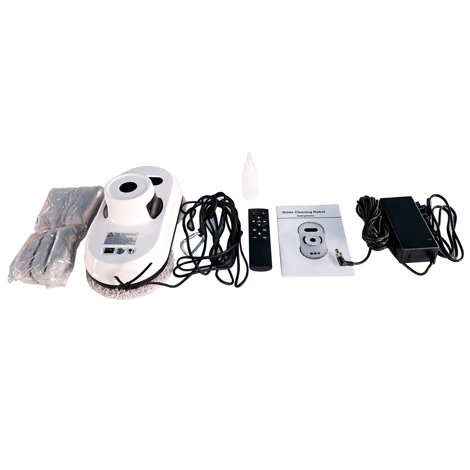 New Arrival Home Small Kitchen Appliance Remote Control Window Cleaning Robot