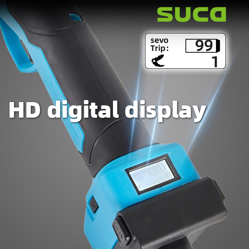 Suca 45mm Large Size Electric Pruning Shear Cordless Pruner with 4ah Big Battery