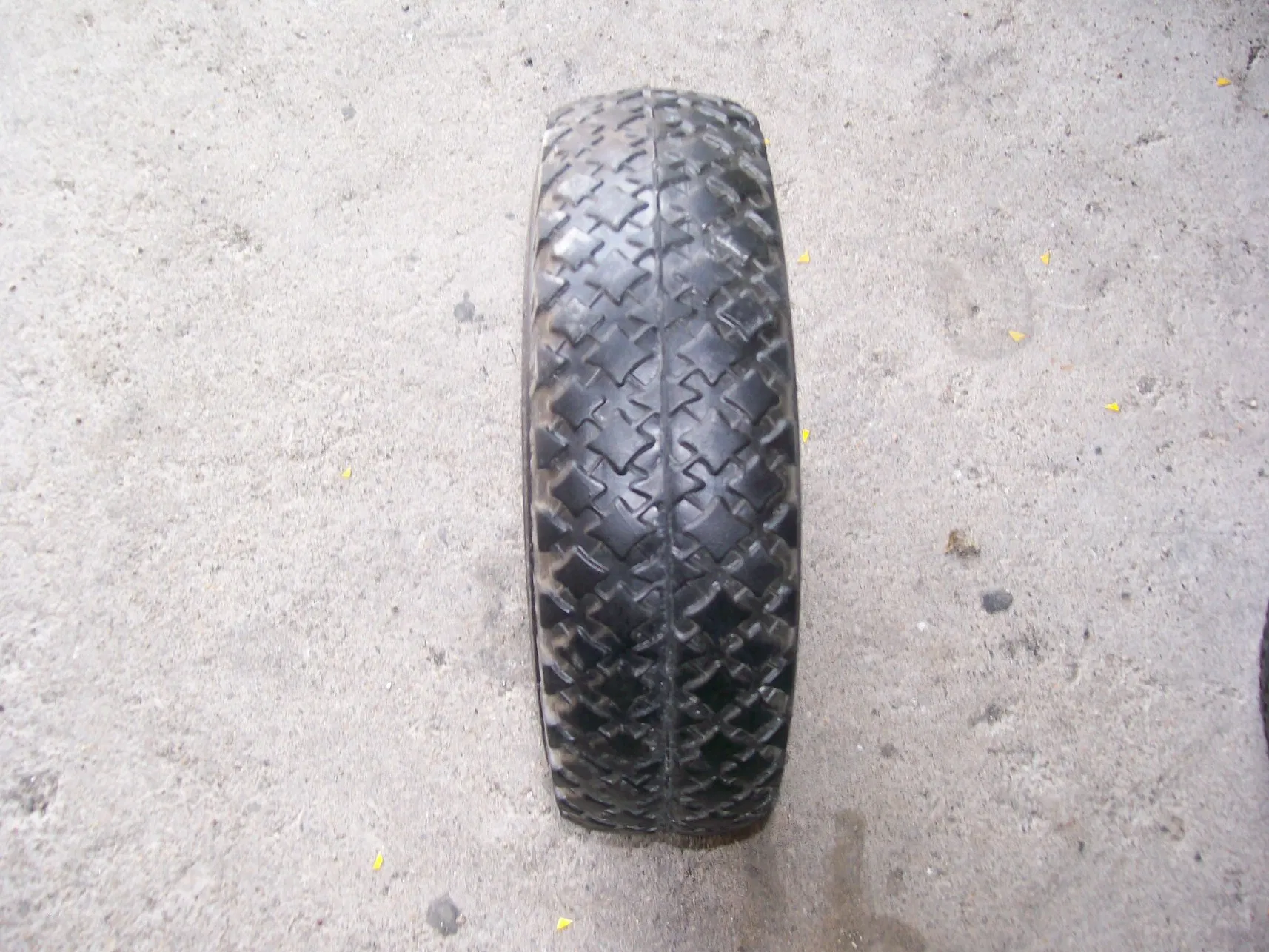 High Quality Durable Heat Resisting Utility Rubber Powder Solid Rubber Wheel (3.00-4)