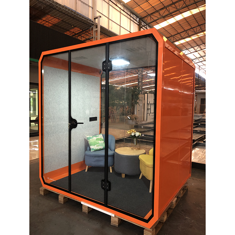Portable Silence Soundproof Recording Studio Acoustic Vocal Booth Isolation Office Phone Booth