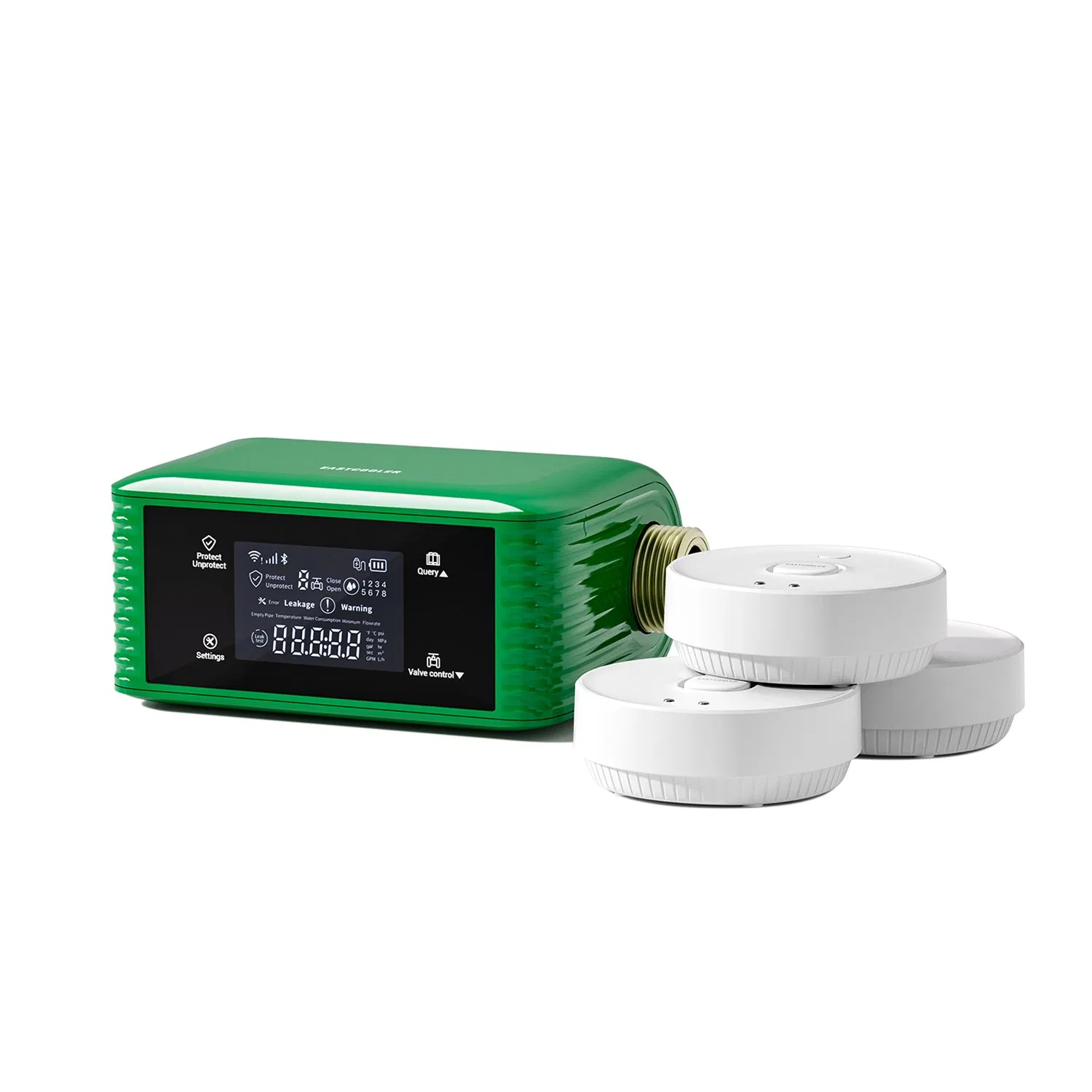 Wld-02, 24/7 Water Usage Reports, 3/4" and 1", APP Wi-Fi Remote Control