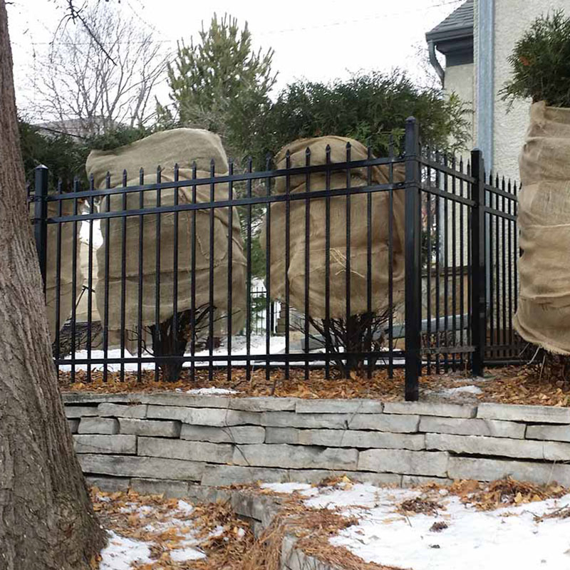 Tubular Steel Fence Metal Iron Panel Steel Fencing Fence Outdoor