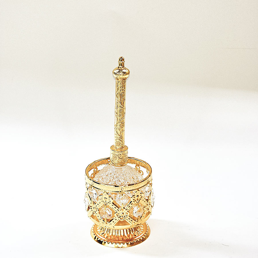 Metal Electroplated Arabian Perfume Oil Incense Burner Frame