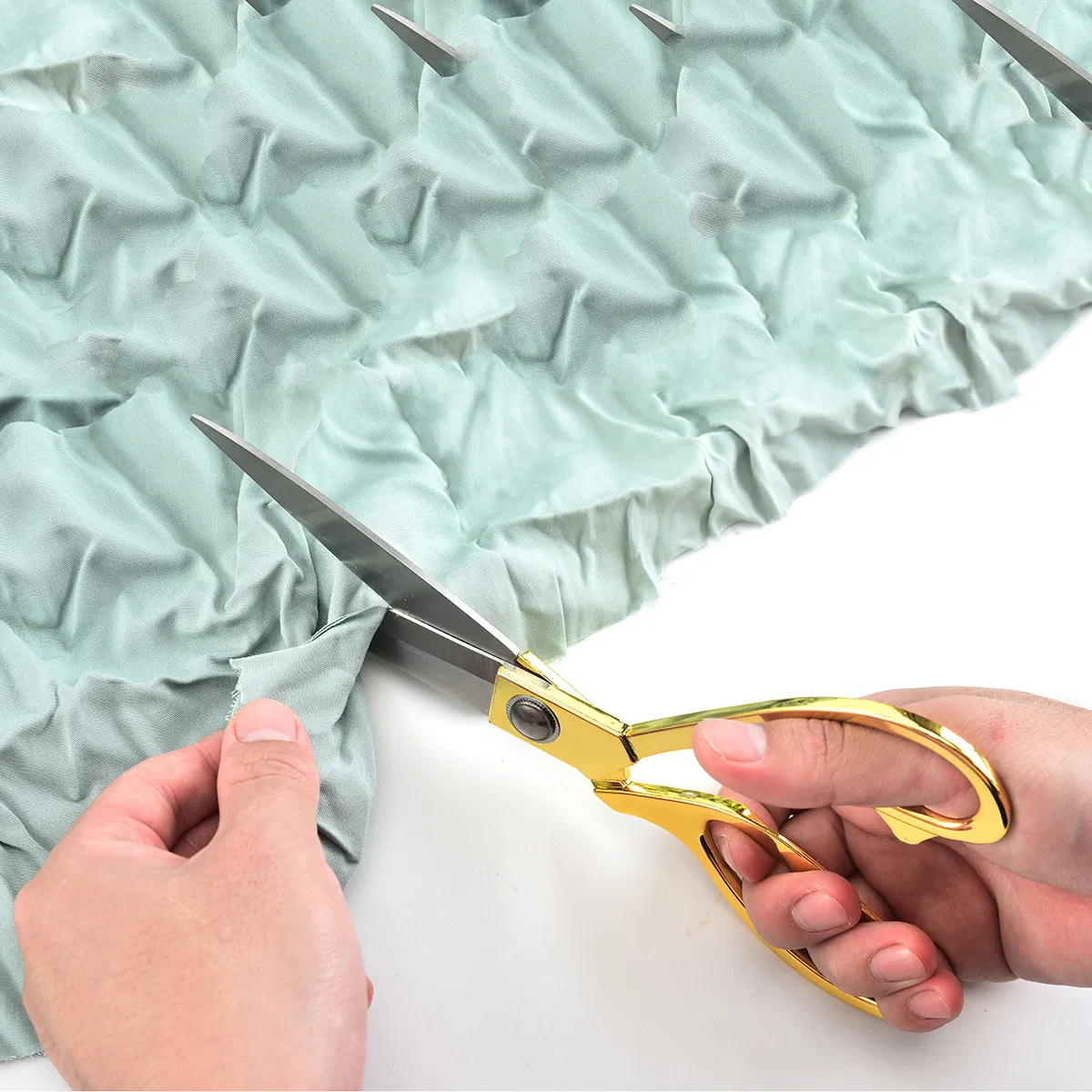 High Quality Stock Gold Handle 9.5 Inch Tailor Scissors, Cutting Fabric Scissor