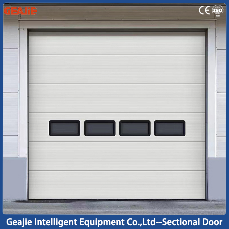 CE Certified Industrial Sectional Overhead Door for Warehouse & Factory