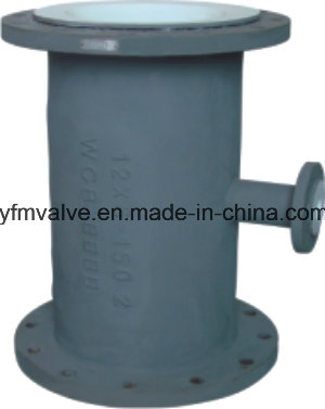 PTFE Lined Unequal Tee Chemical Pipe